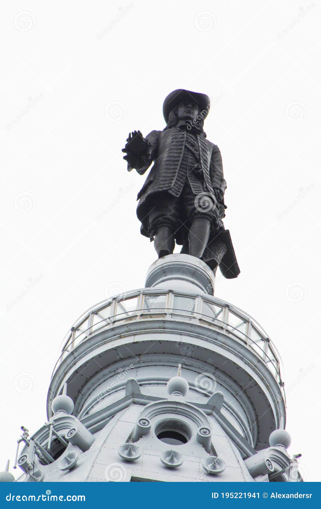 William Penn Statue, Philadelphia City Hall is the City Hall of the City of  Philadelphia, Pennsylvania Editorial Photo - Image of evening, cityscape:  195221941