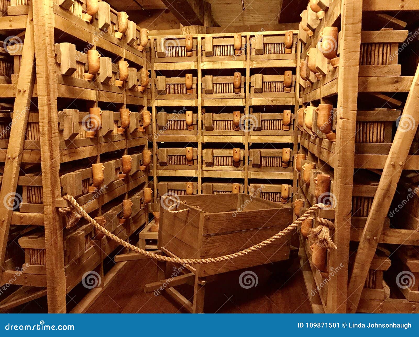 Animal Cages Inside Noah S Ark Replica At The Ark Encounter Editorial Photo Image Of Cage Tourism