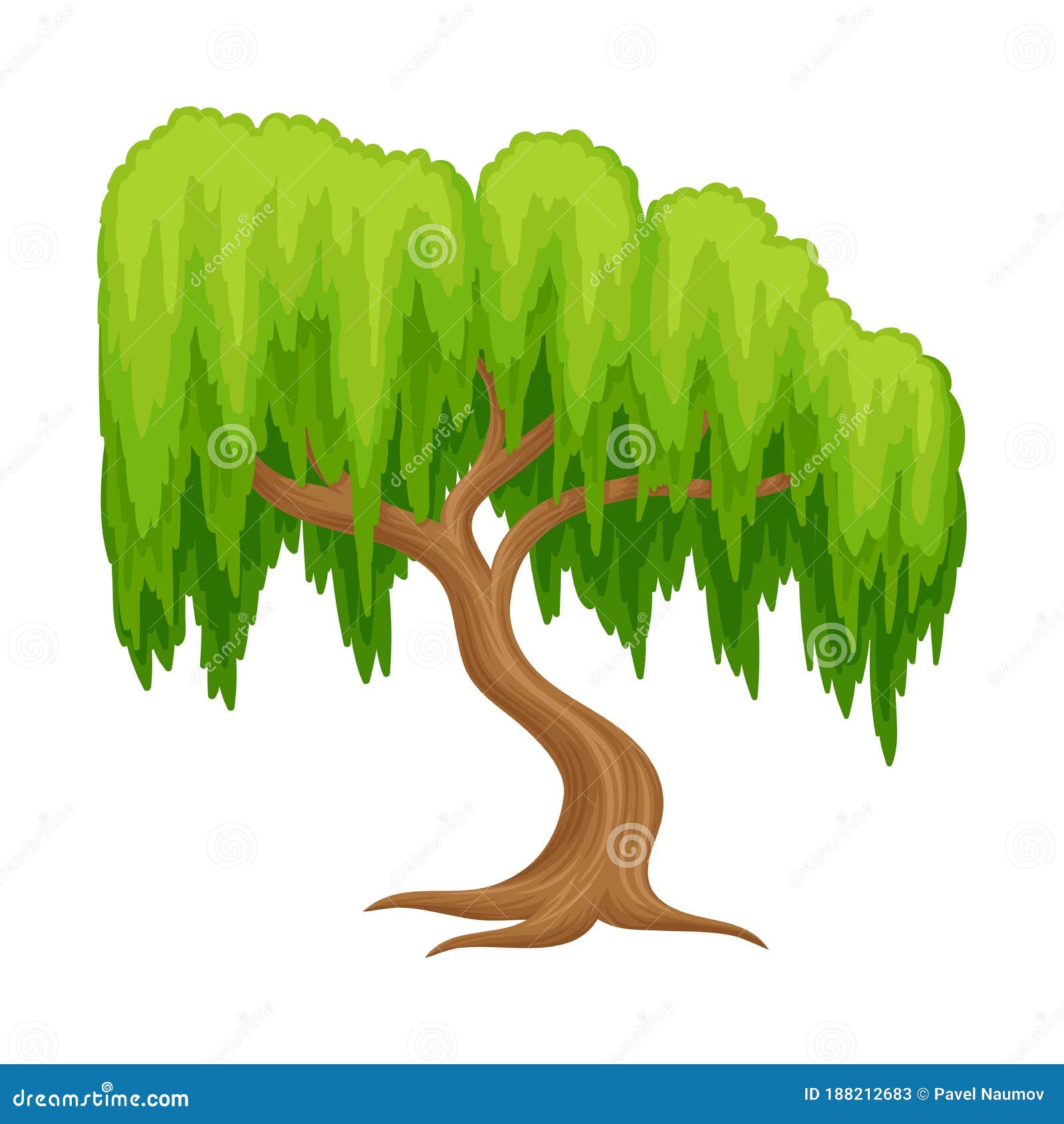 https://thumbs.dreamstime.com/z/willow-tree-exuberant-green-foliage-trunk-vector-illustration-deciduous-wood-lush-vegetation-concept-188212683.jpg