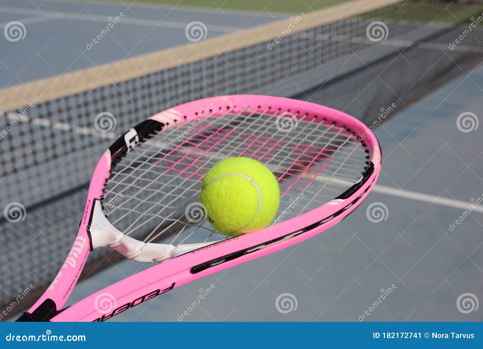 Wilson Tennis Racquet And Tennis Ball In A Closeup Editorial Photo Image Of Arab Bright 182172741