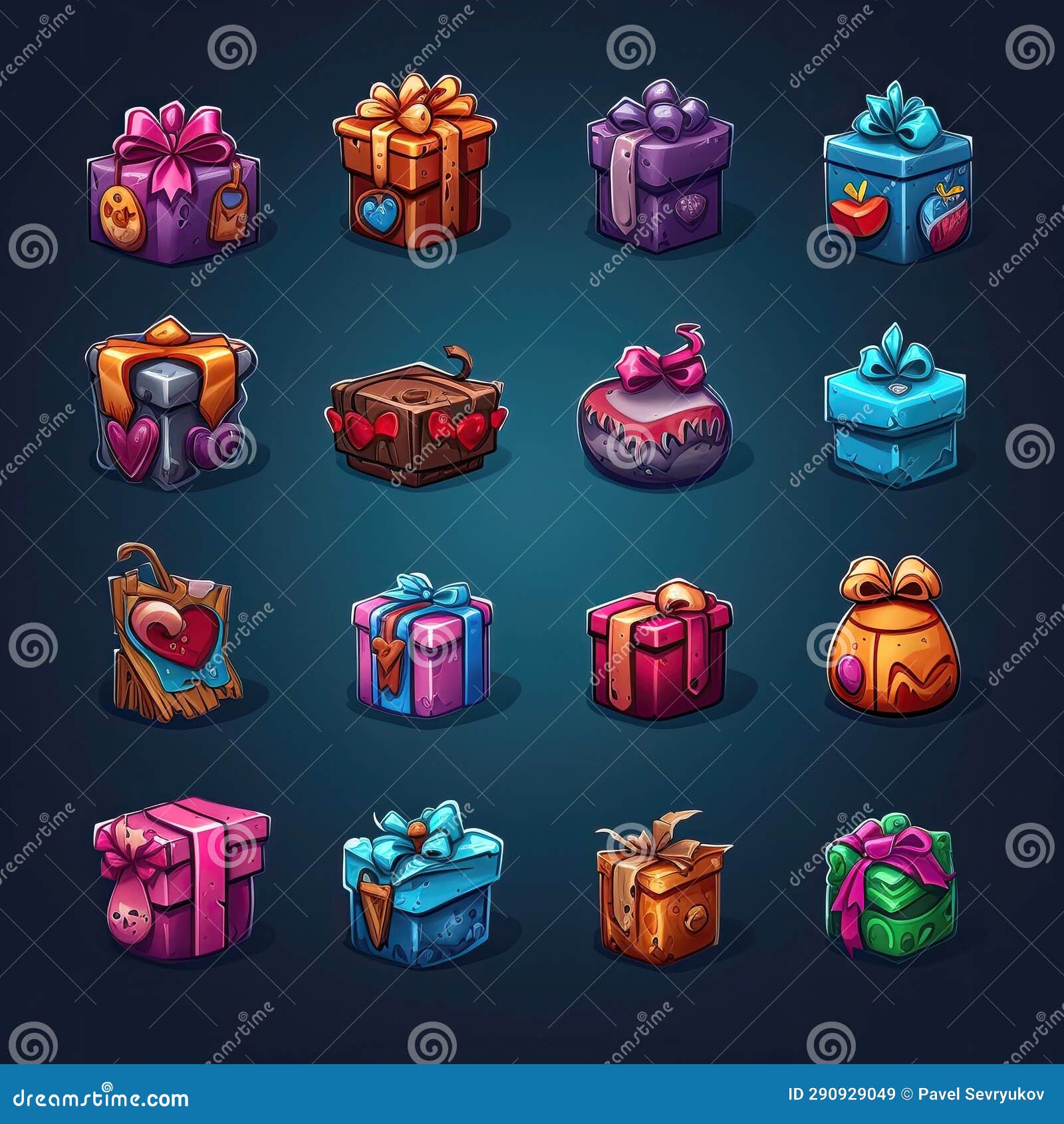 Win Gift Box Game Ai Generated Stock Image Image of colorful, design