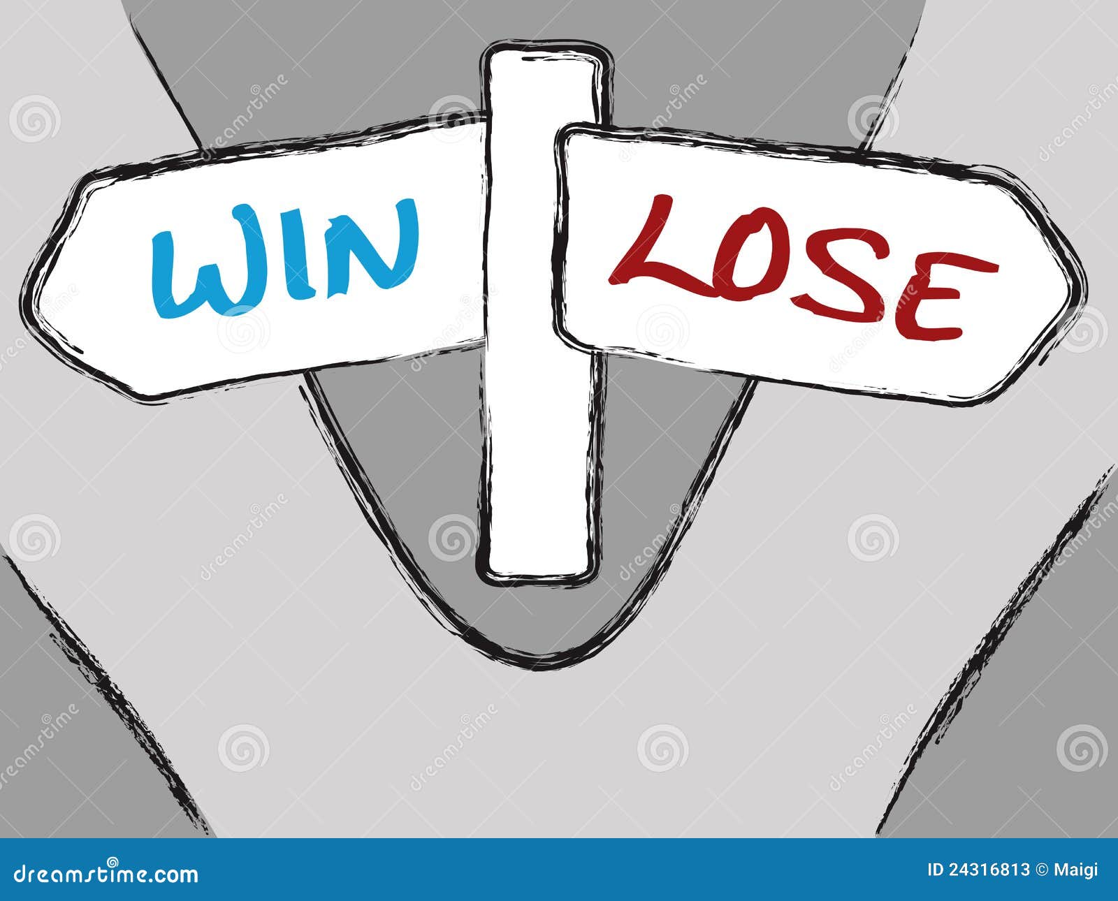 Win Draw Lose White Dice Words Stock Illustration 141042673