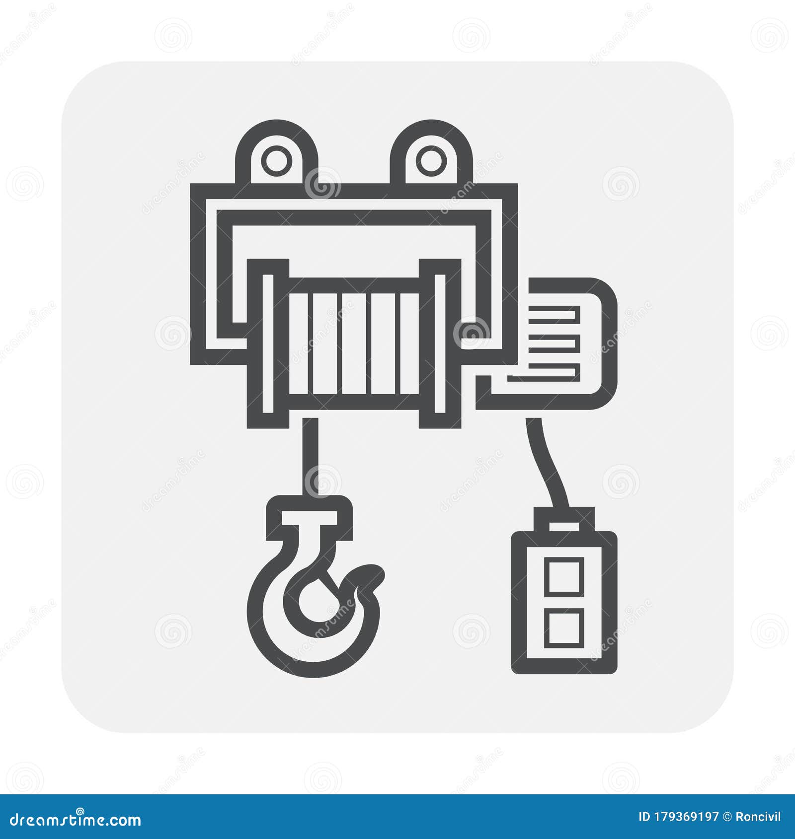 Winch Vector Illustration 41673110