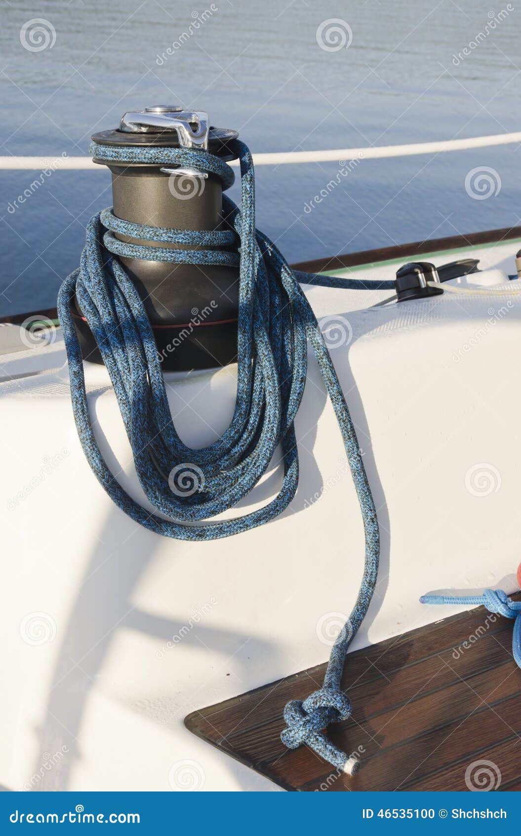 Winch stock photo. Image of nautical, halyard, hanging 46535100