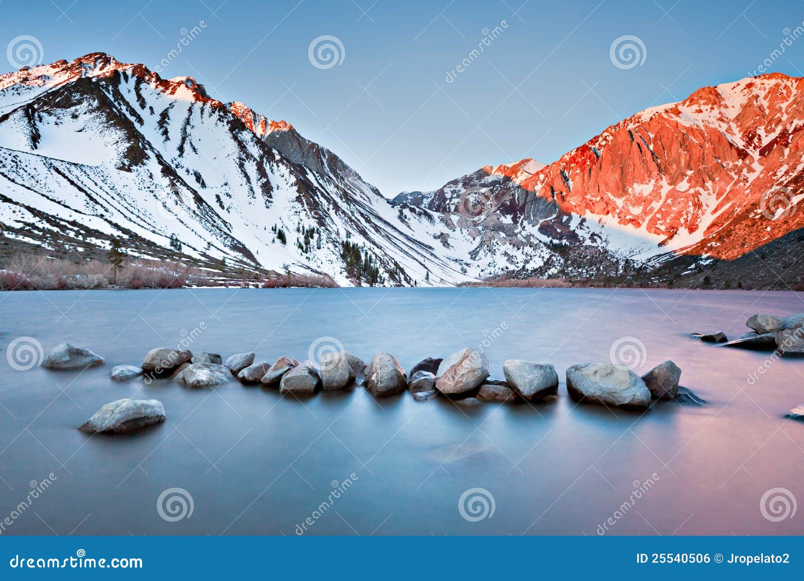 wind blown, convict lake