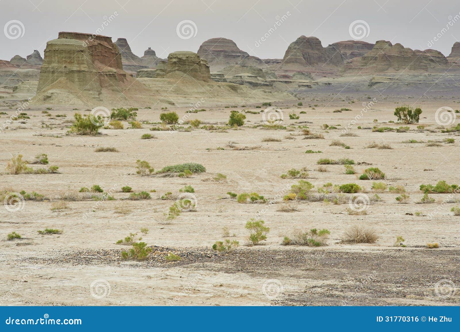 Wind erosion landform stock photo. Image of arid, life 31770316