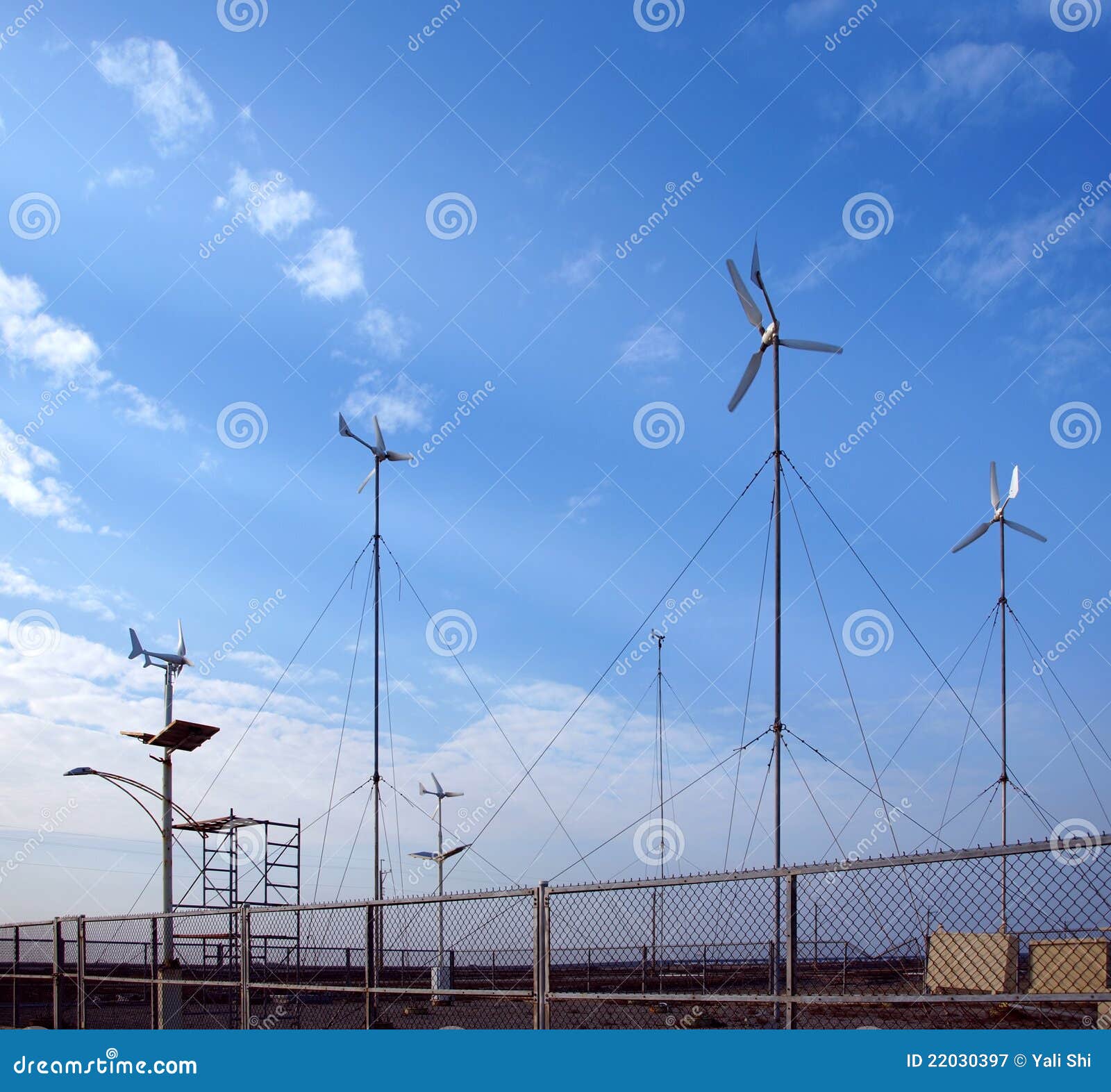 Wind Measure Weather Station Stock Image Image of meteorology, wires