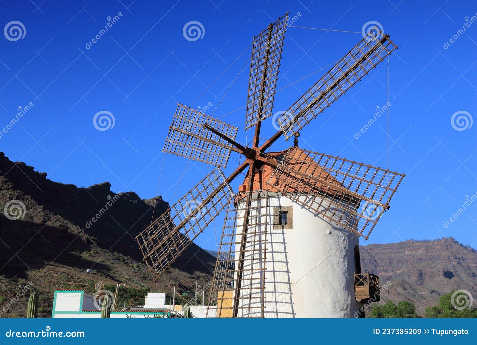 wind mill in gran canaria