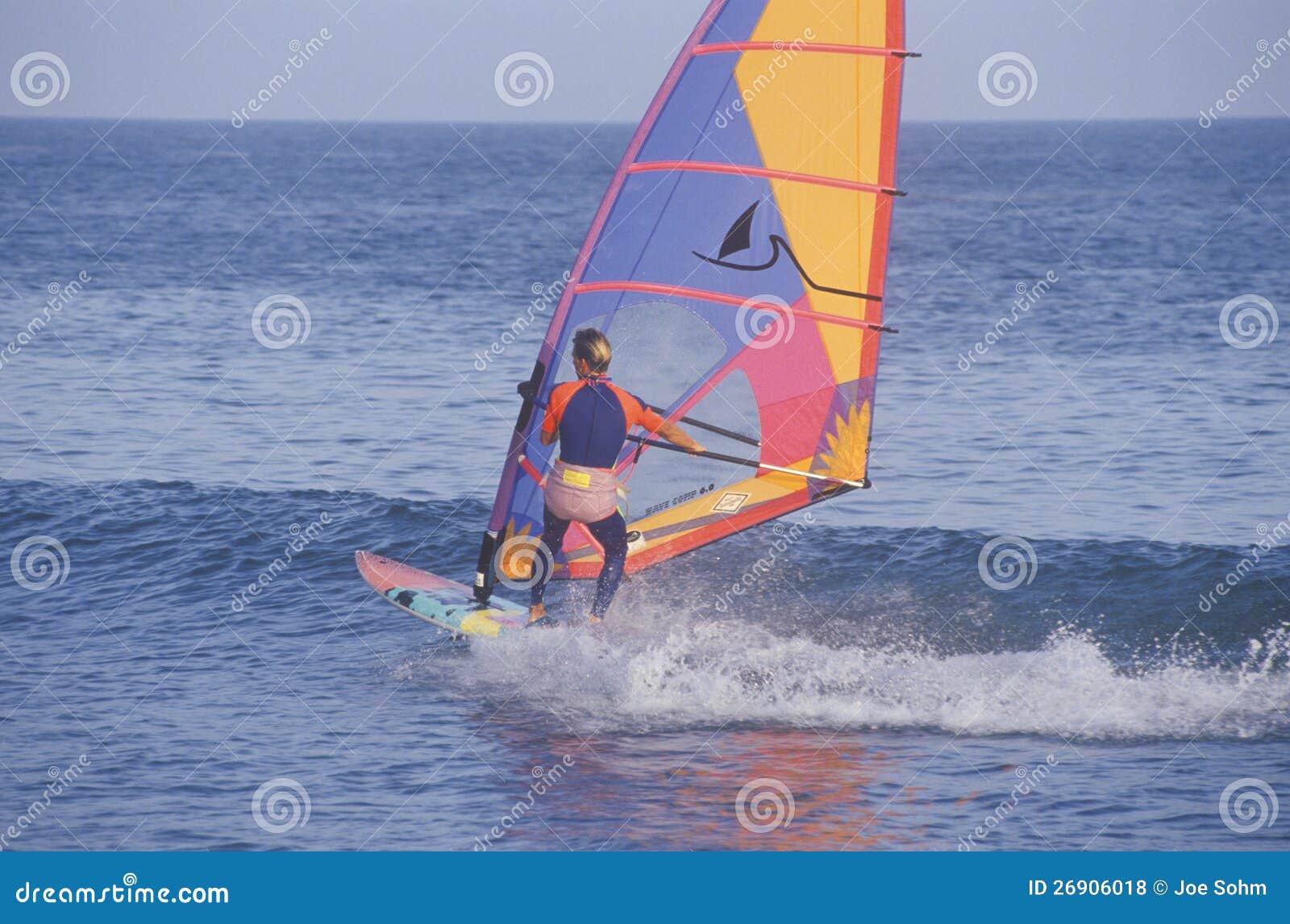 Wind Surfing editorial stock photo. Image of ocean, color 26906018