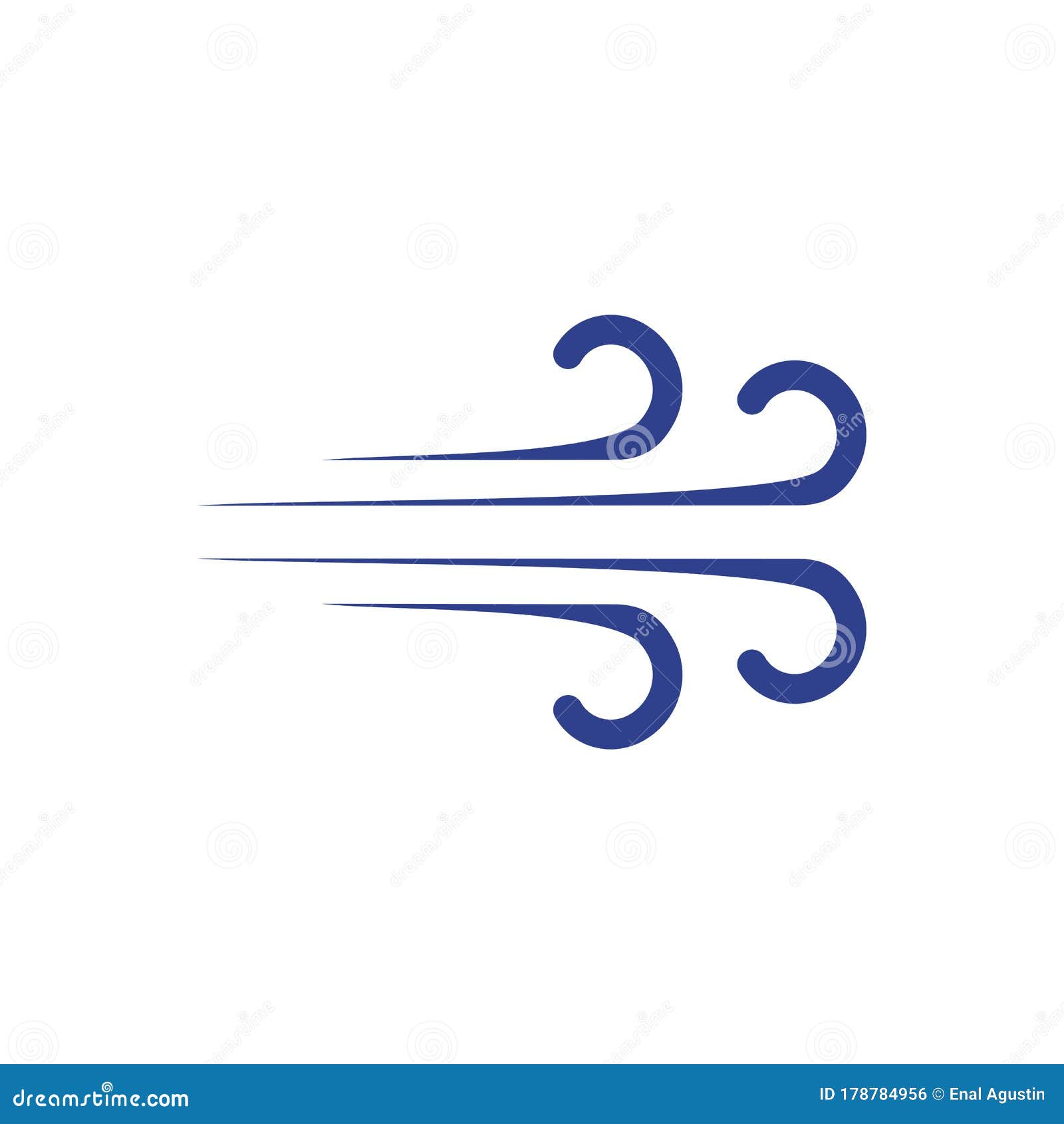 Wind Symbol Stock Image 