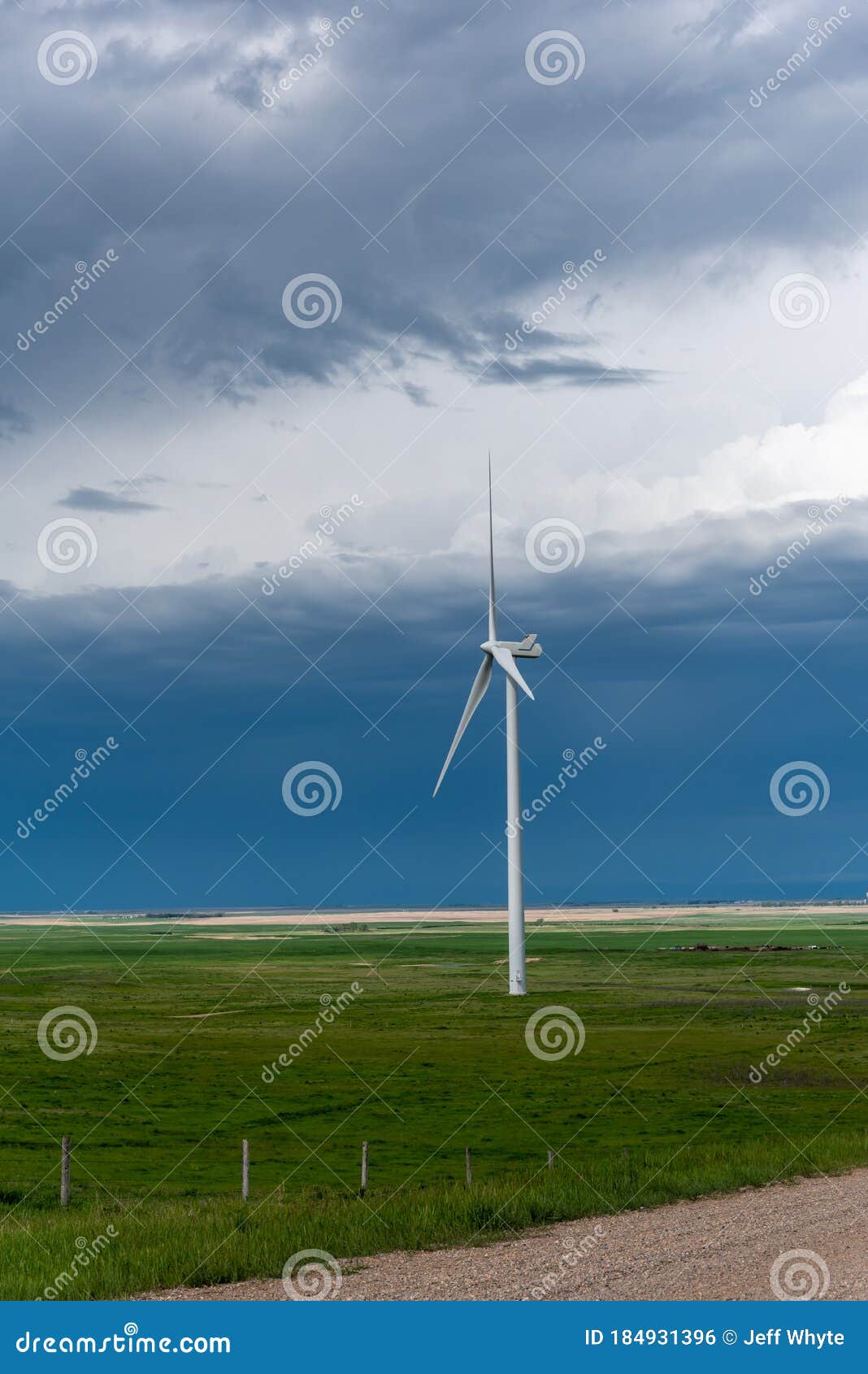 wind turbines located in south eastern alberta