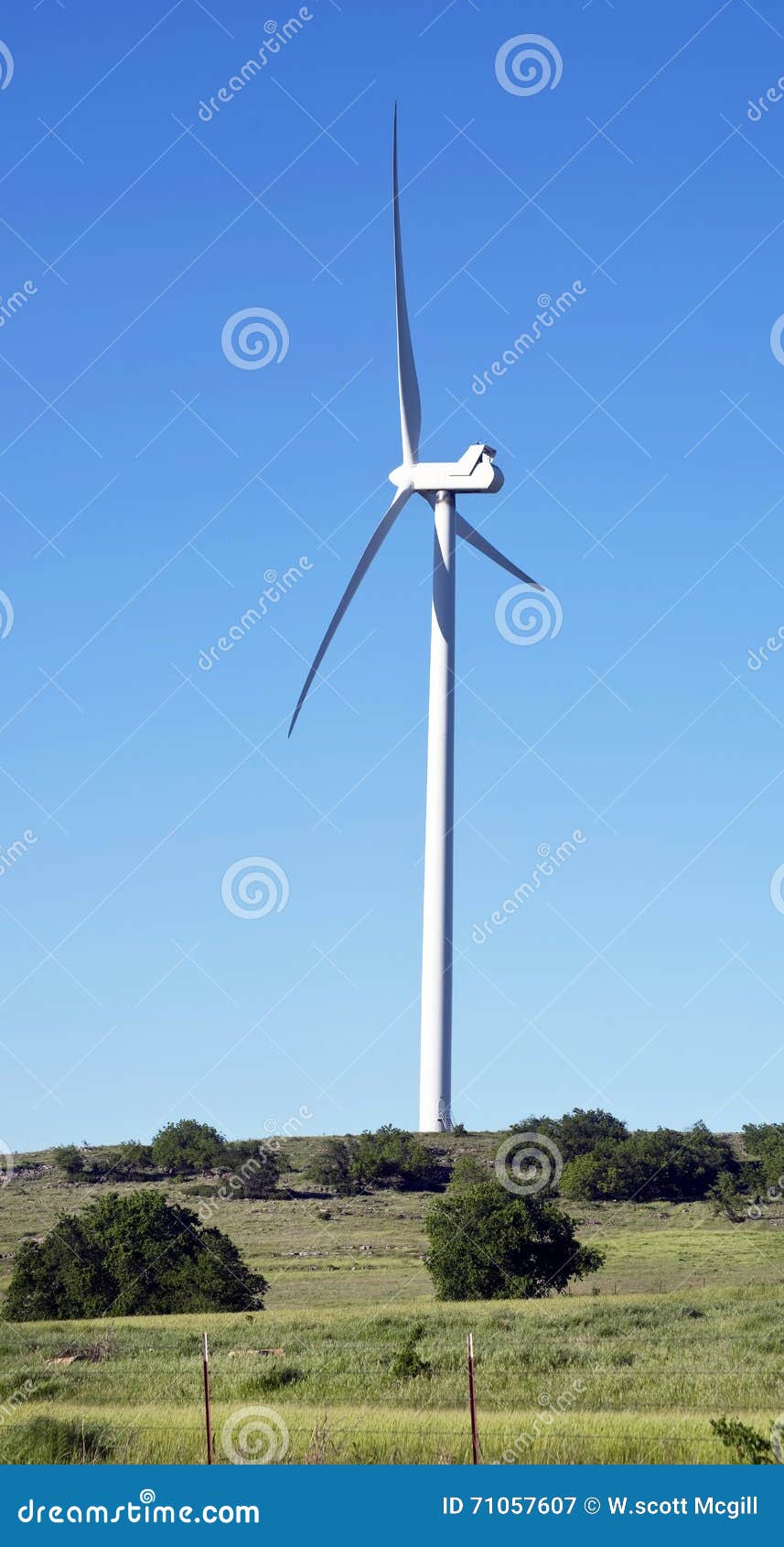Wind Turbines in Oklahoma. stock image. Image of ecology 71057607