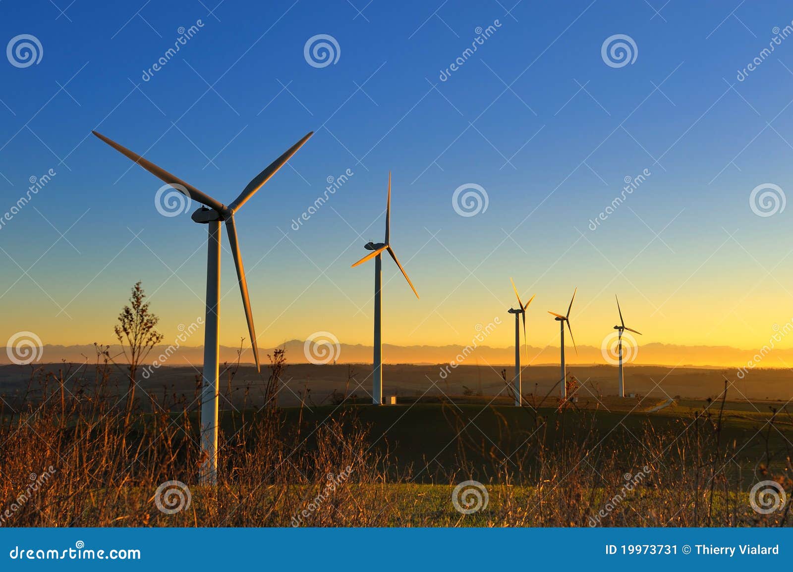 wind turbines-two