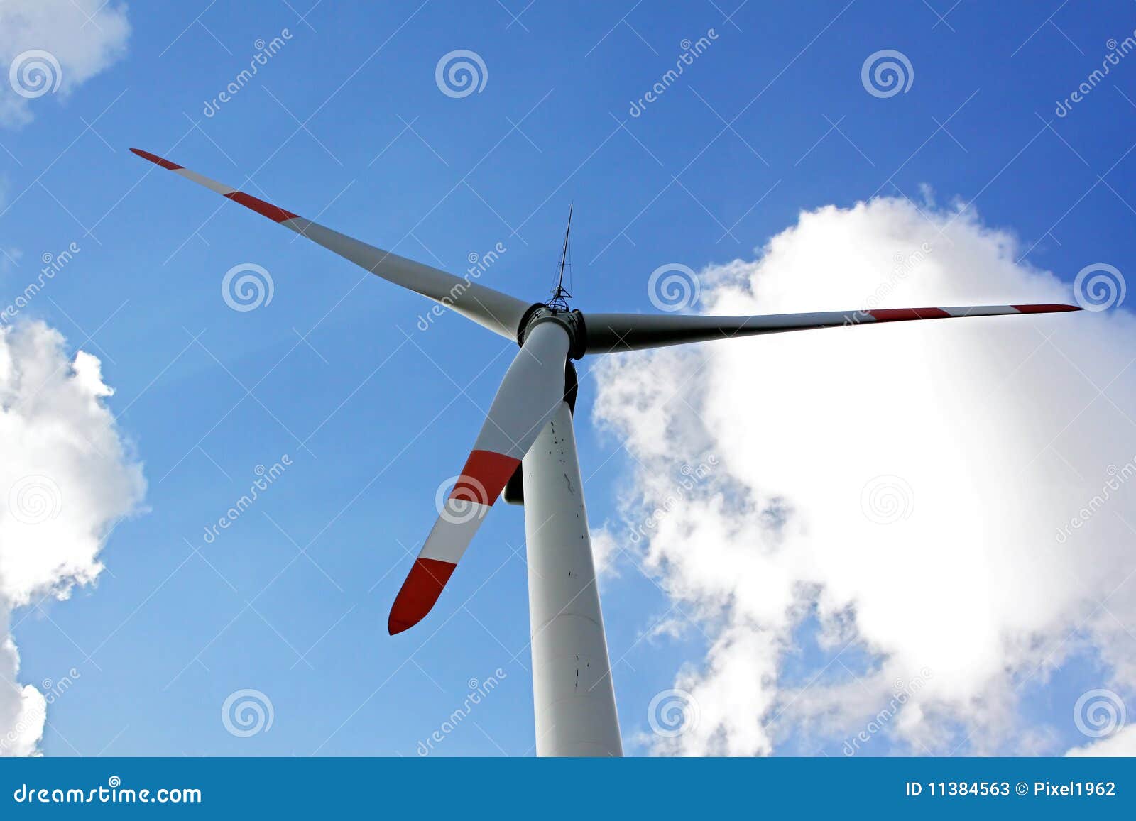 Wind wheel stock image. Image of force, environmental 11384563