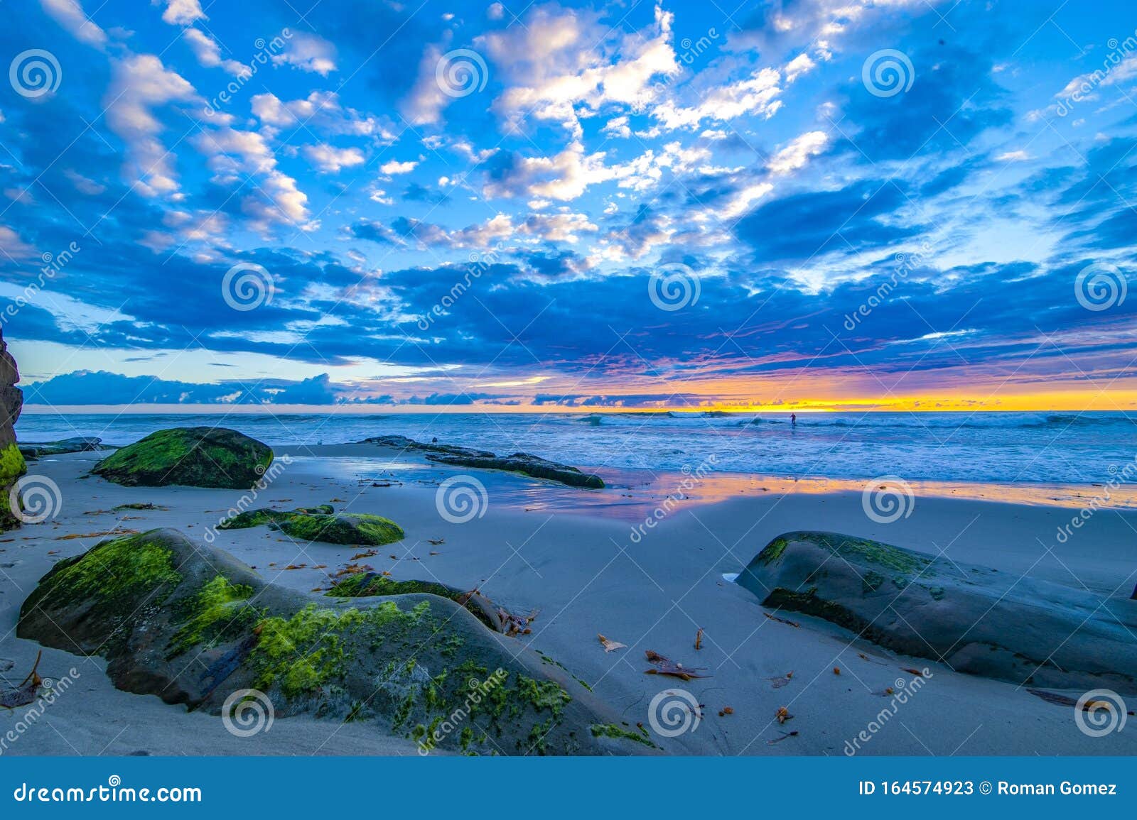 Windansea Beach la jolla stock image. Image of community - 164574923