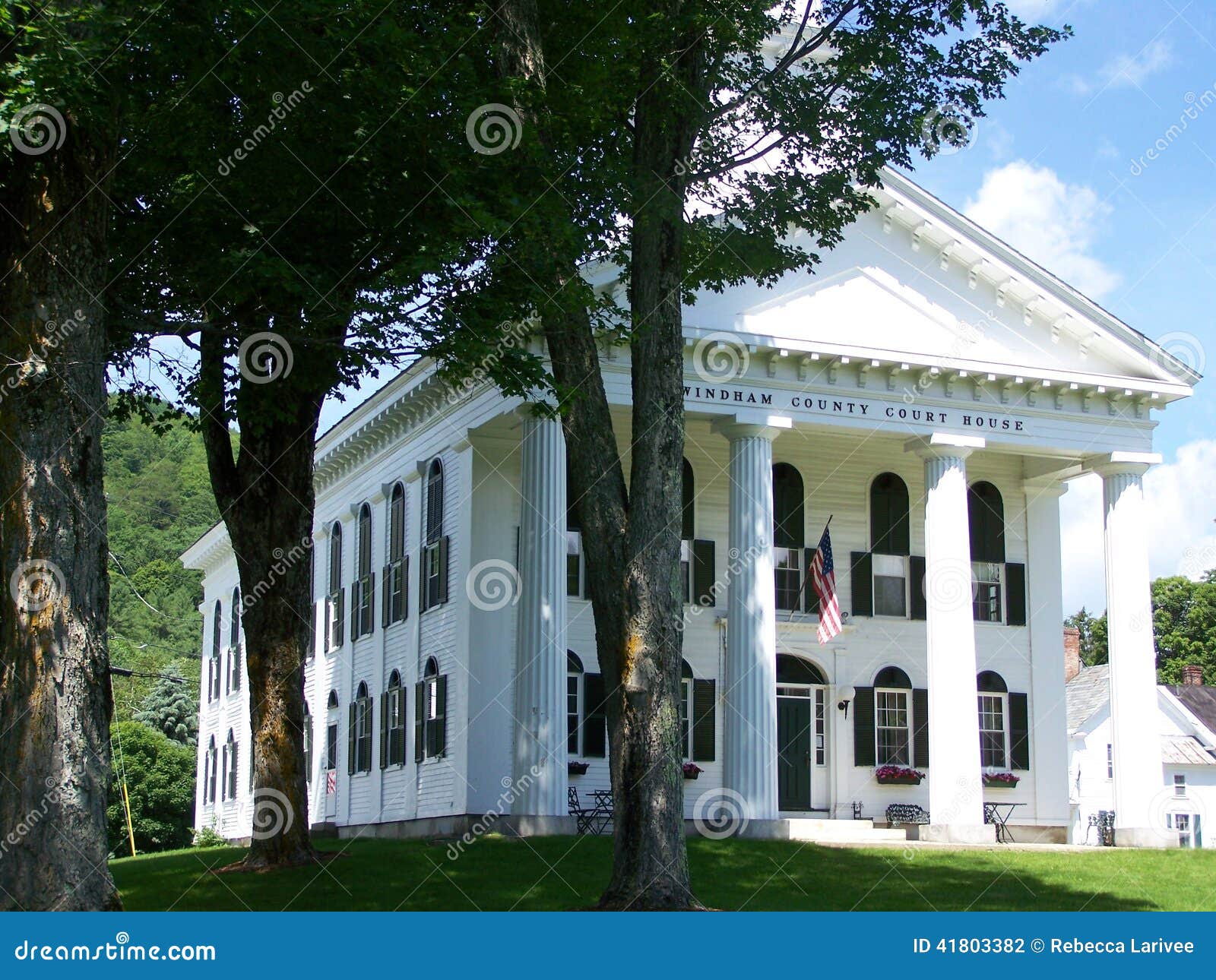 Windham County, Vermont stock photo. Image of colonial 41803382