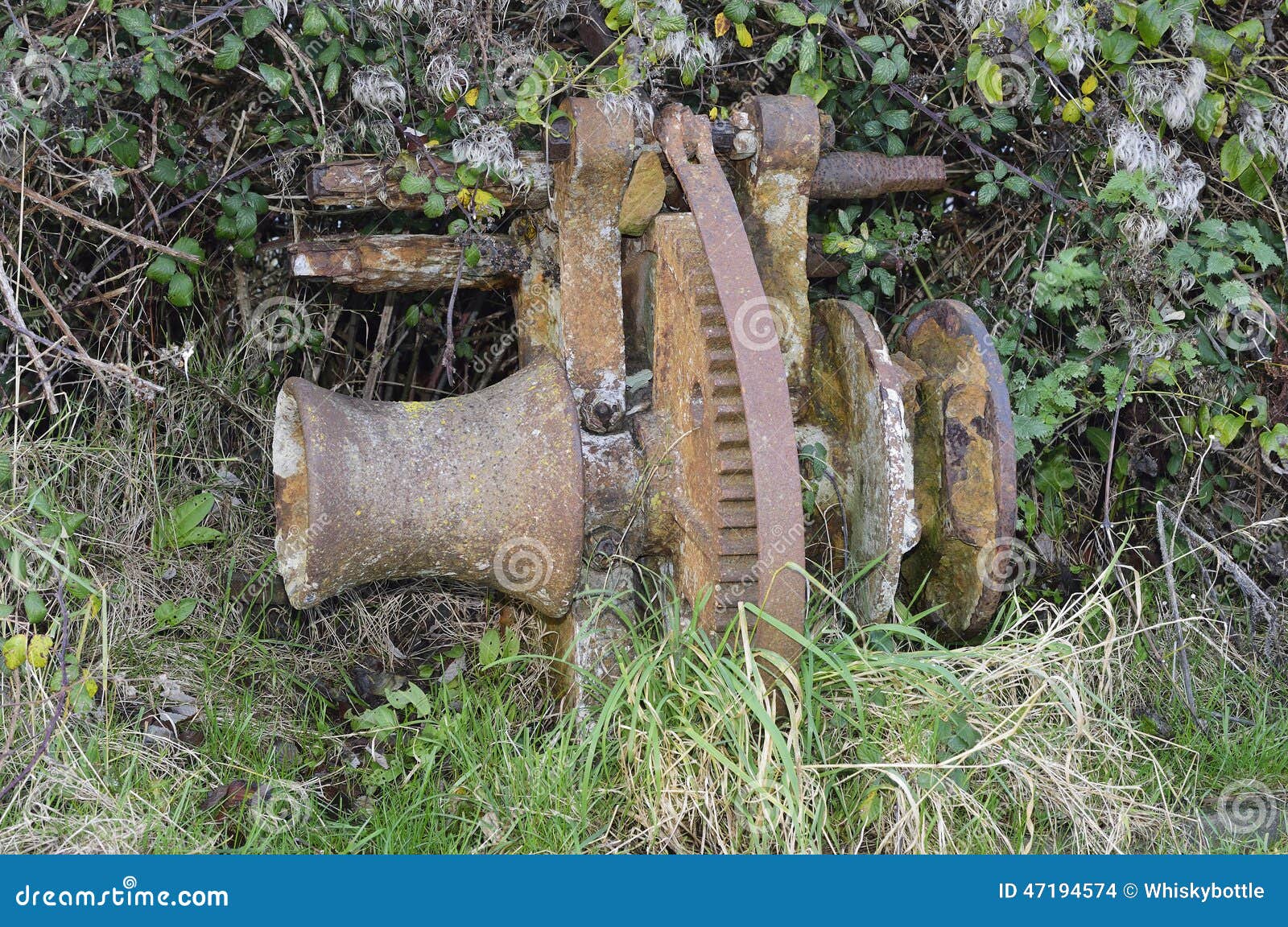 winding gear of concrete lighter