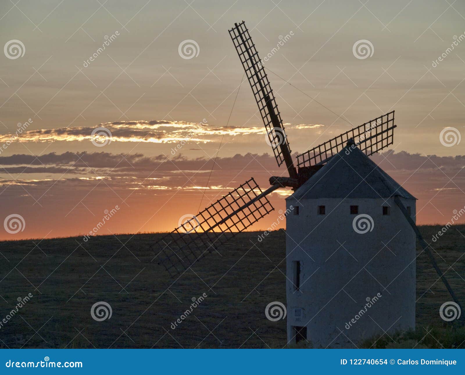 windmill from campo de criptana don quixote land