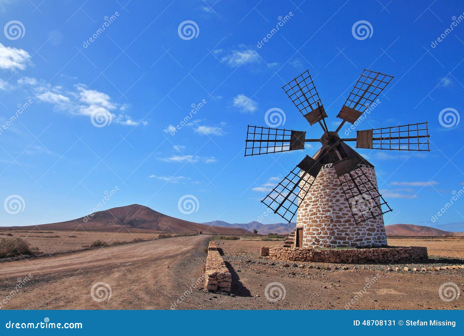 windmill, fuerteventura, canarias, spain, europe