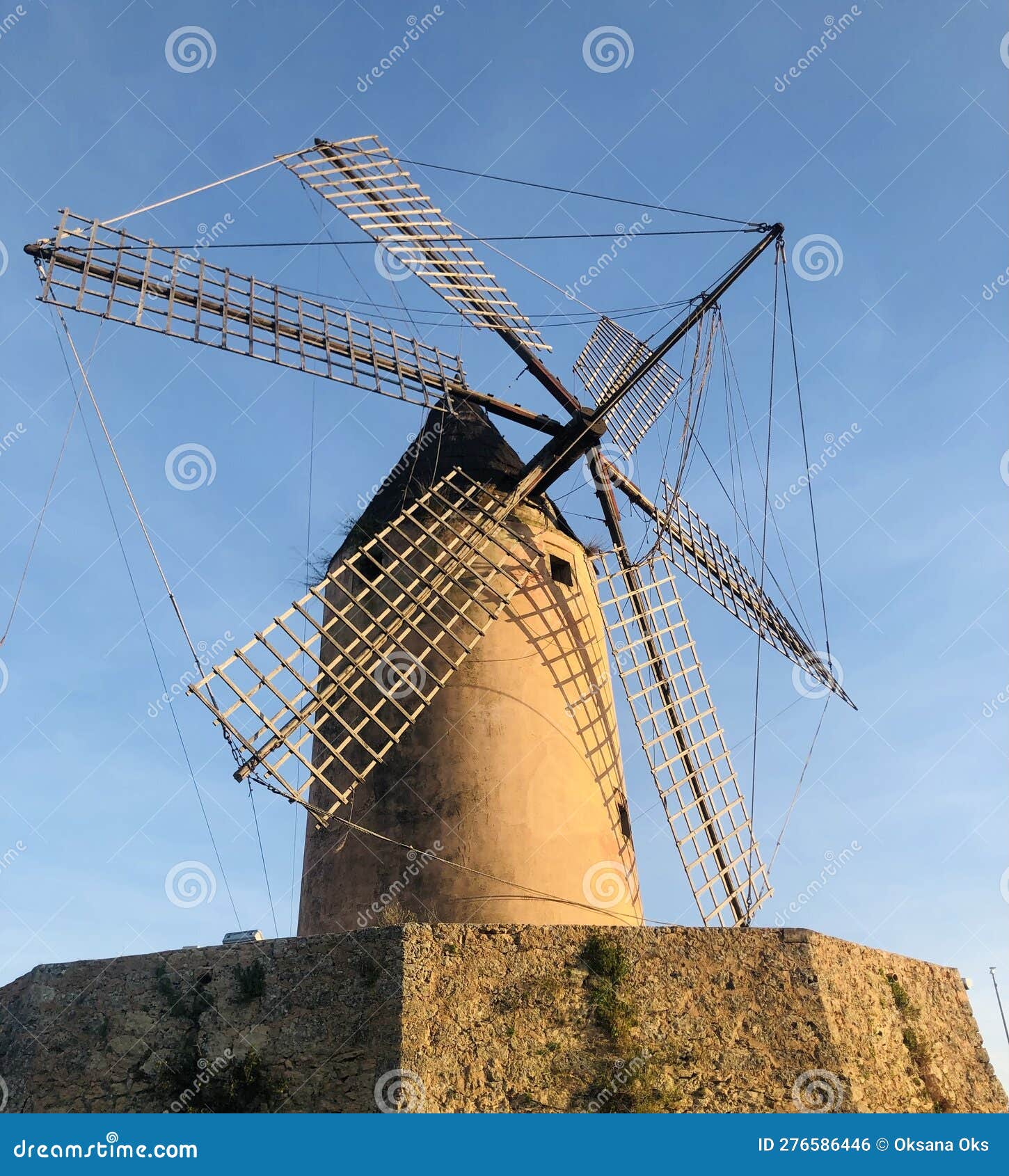 windmill in santa ponsa, mallorca