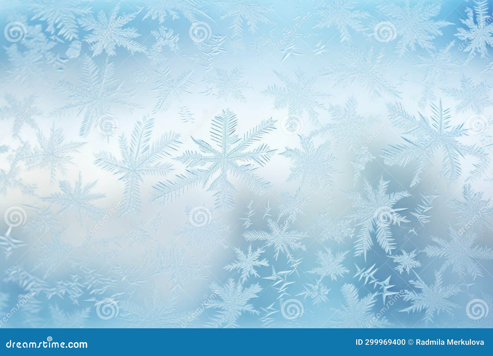 window adorned with delicate snow patterns, providing a serene wallpaper background