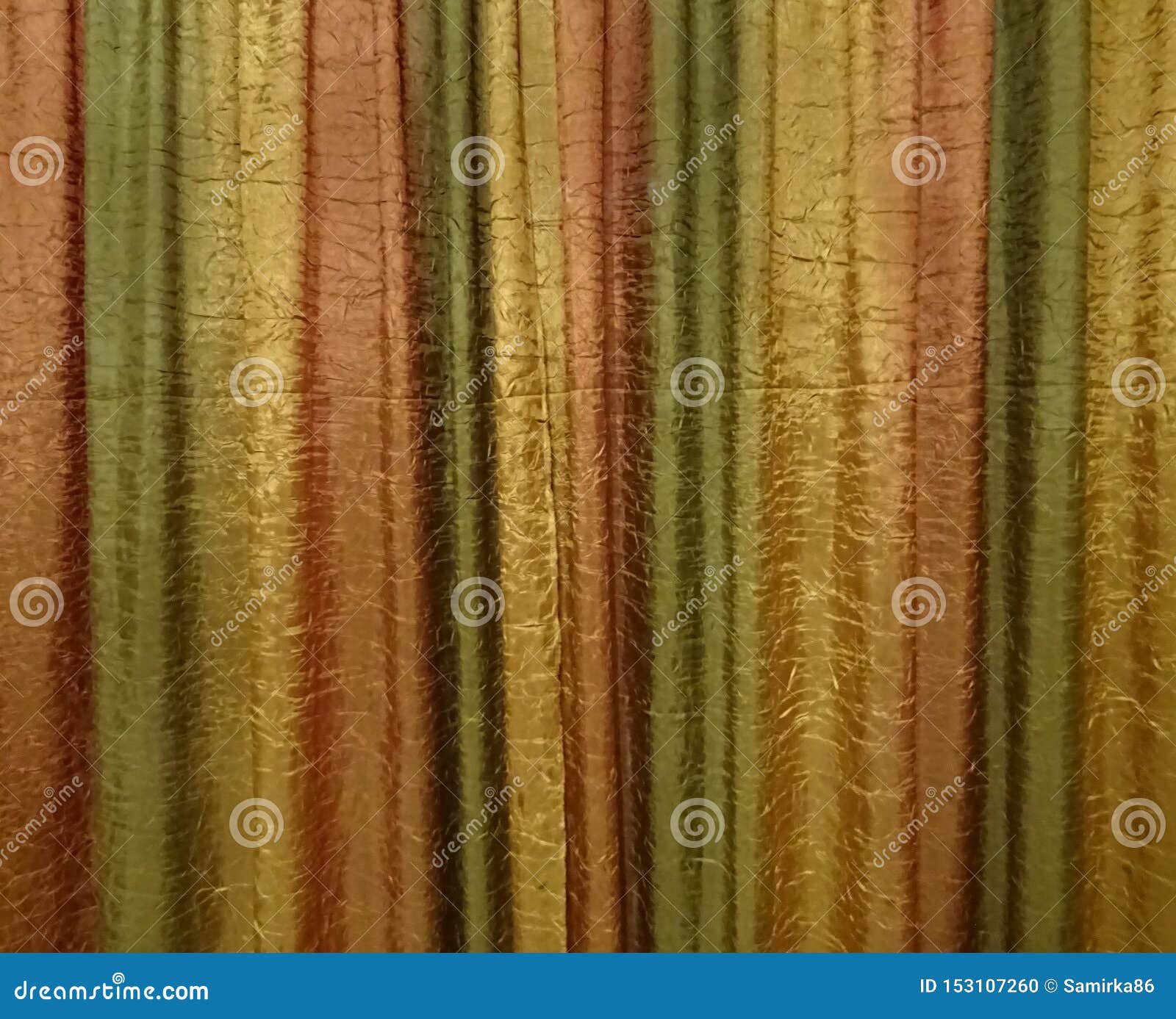 Window Blackout Textile Silk Curtains Stock Photo Image Of