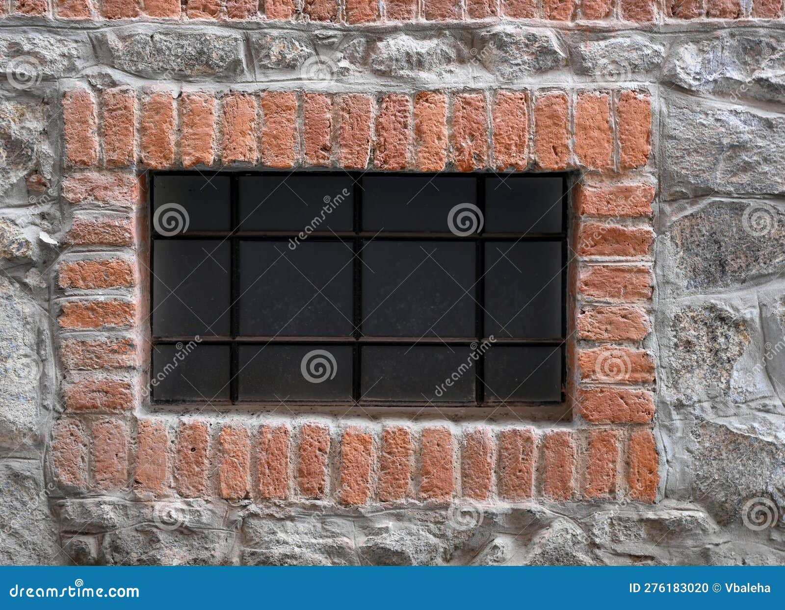 Window on the Facade of the House Stock Photo - Image of europa