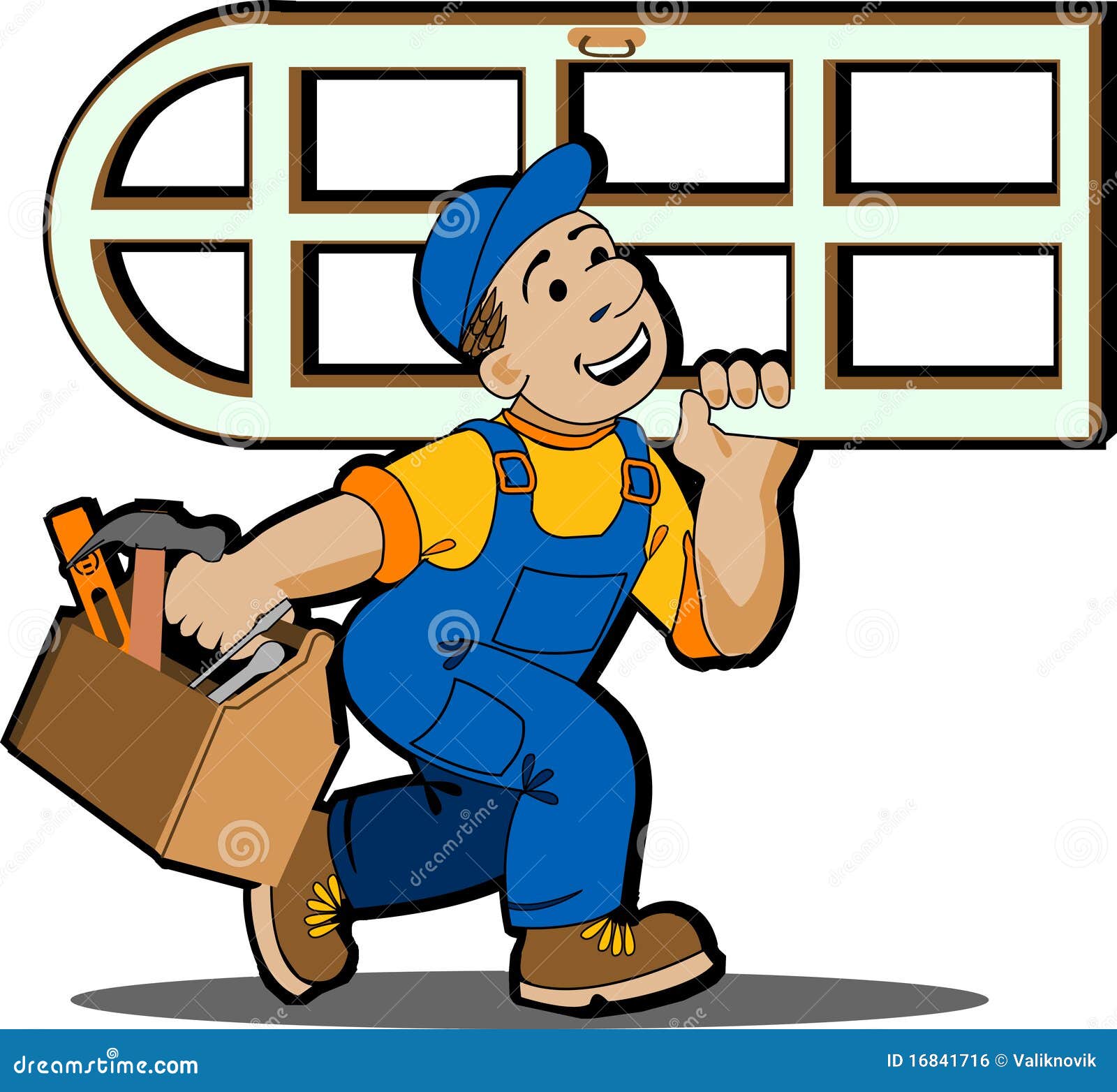 Download Window installer. stock vector. Illustration of measuring ...