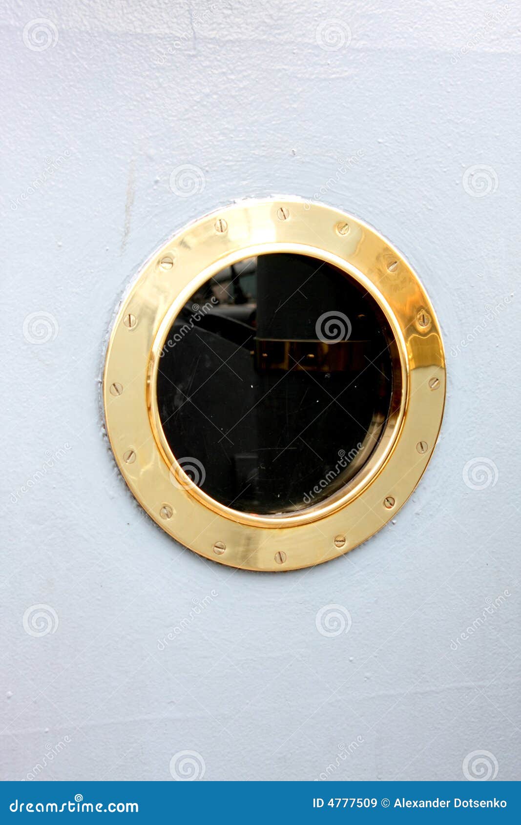 Window the Porthole at a Military Ship Stock Image Image of