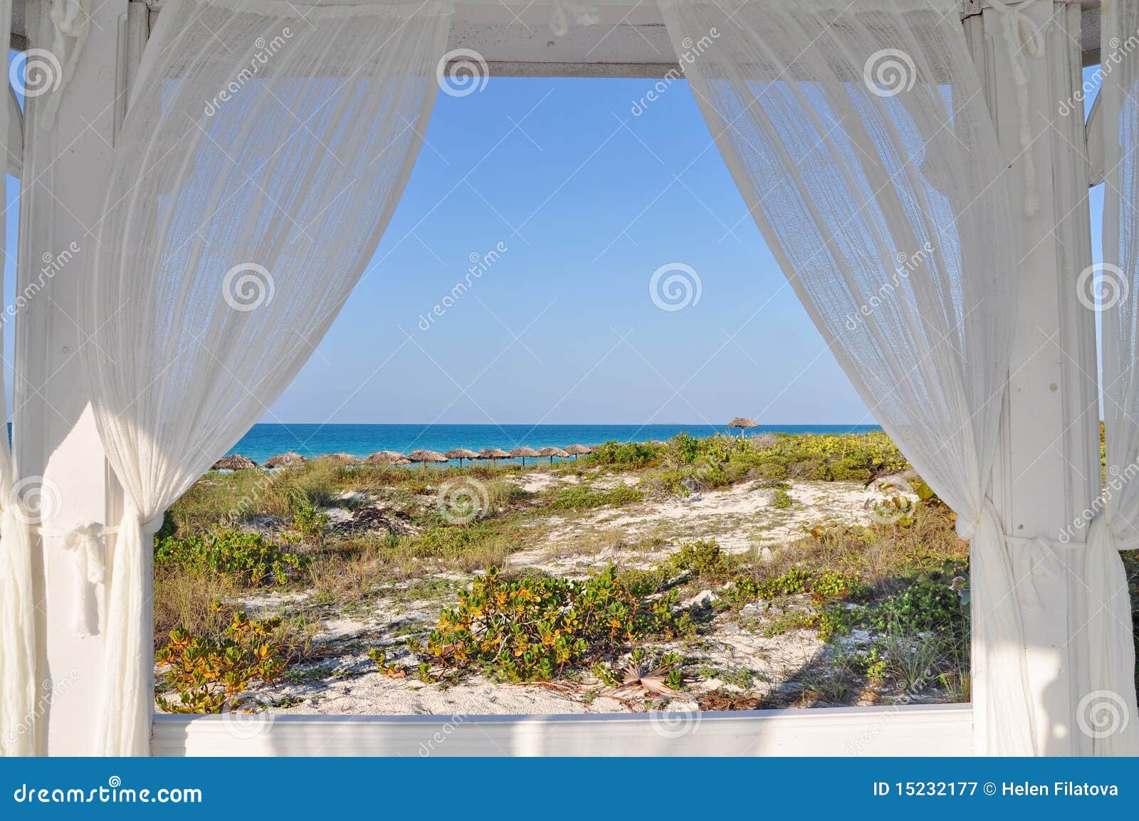 Window To The Sea Stock Image Image Of Ocean Window