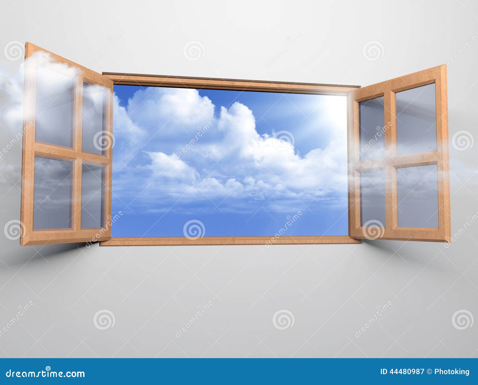 window to sky