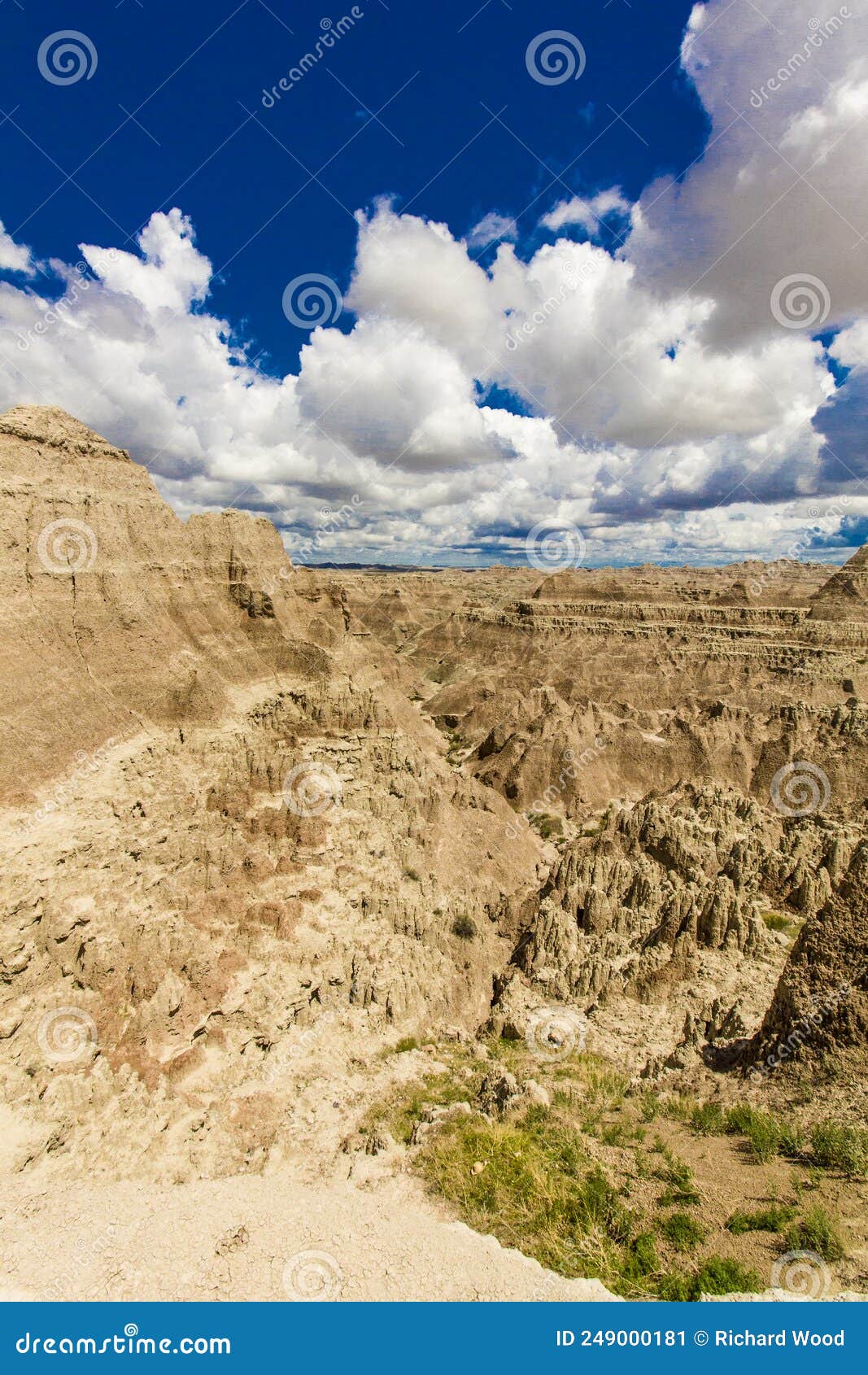 Window Trail, Badlands National Park, Florida Stock Image - Image of ...