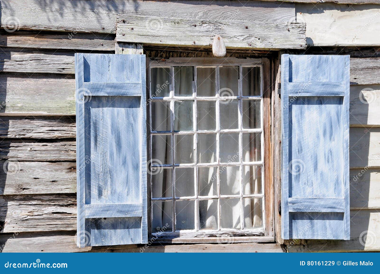 Window Very Old Schoolhouse St Augustine FL Stock Image Image of