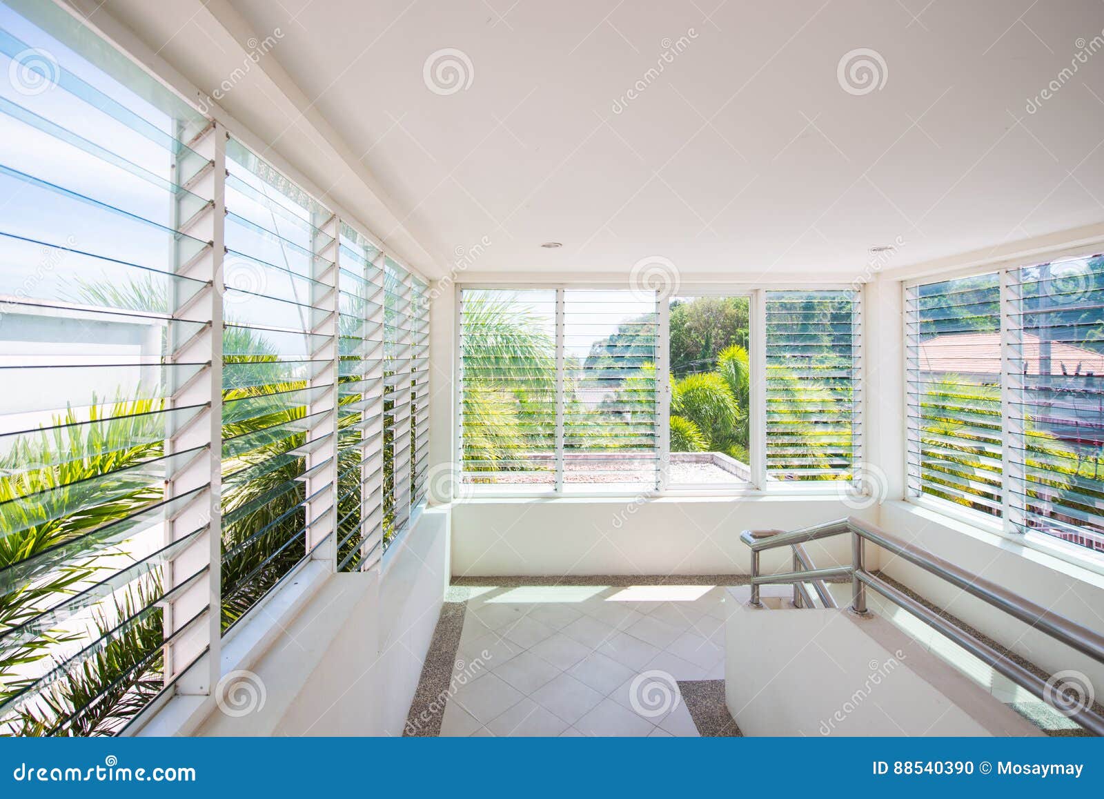 Windows Glass Louver in Home Stock Photo - Image of windows, decoration ...