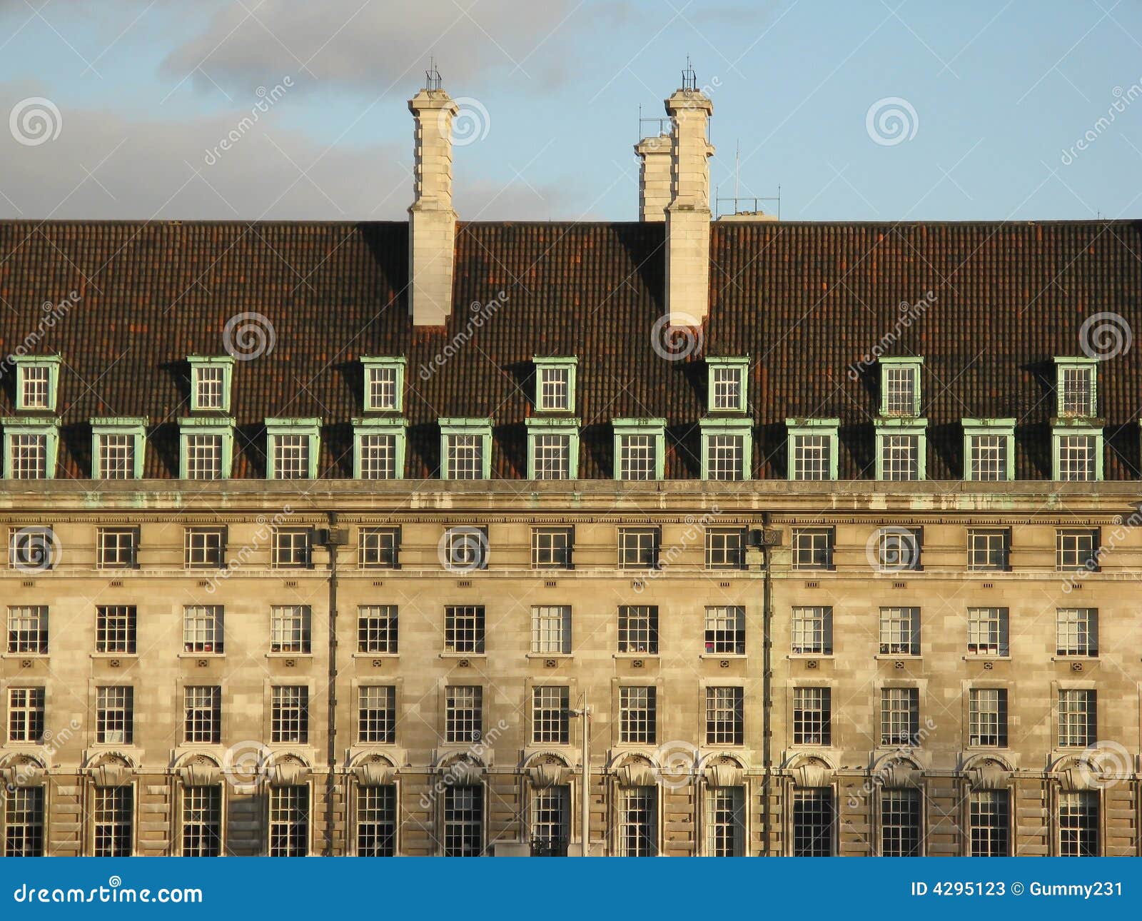 Windows in London stock image. Image of office, view, tall 4295123
