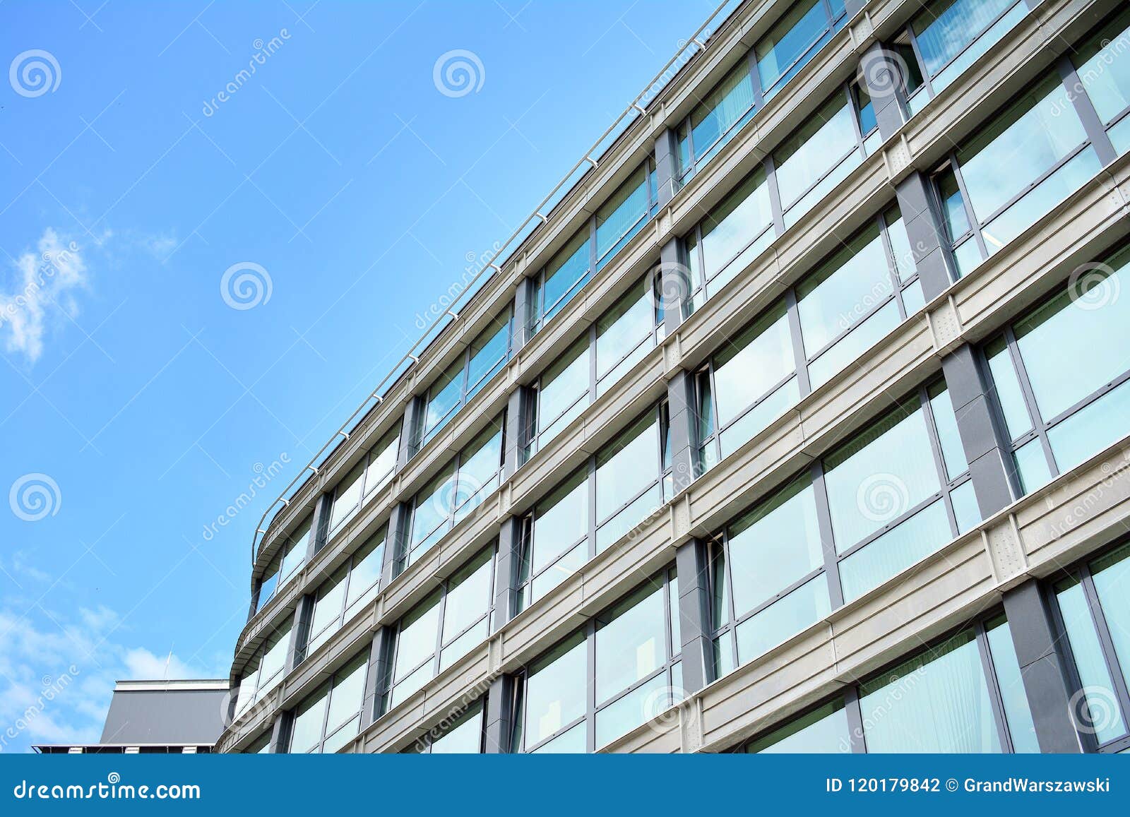 The Windows of a Modern Building for Offices Stock Photo - Image of ...