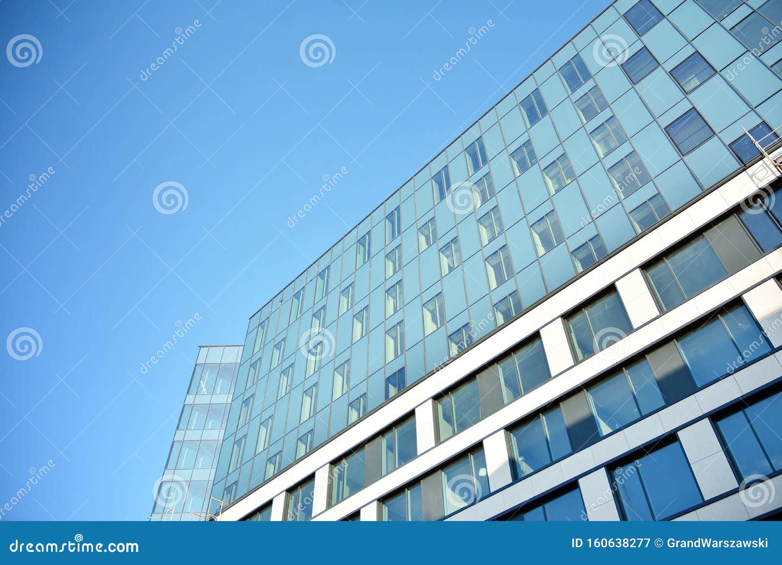 The Windows of a Modern Building for Offices. Business Buildings ...