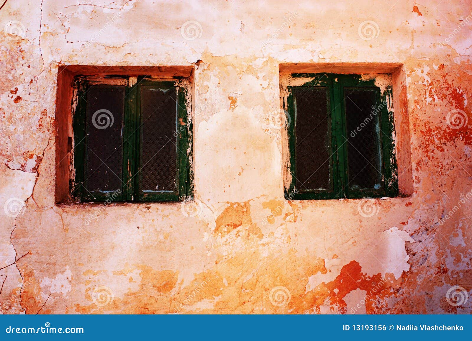 Windows of old house stock photo. Image of house, outdoor 13193156