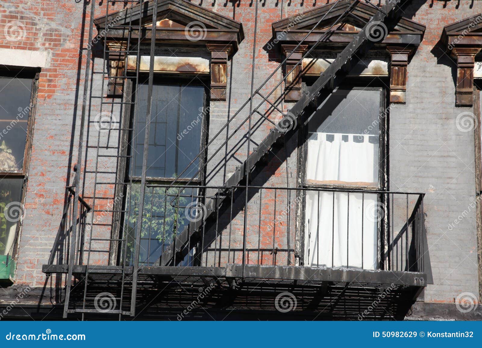 windows and old stairways
