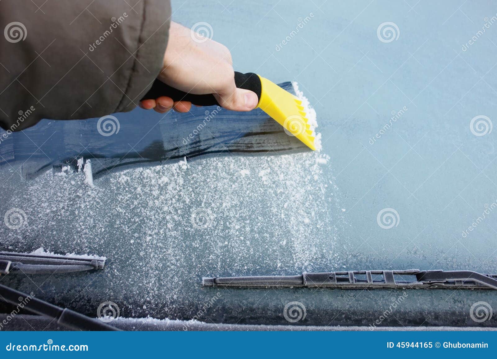 Windshield stock image. Image of scrape, bright, sleet 45944165