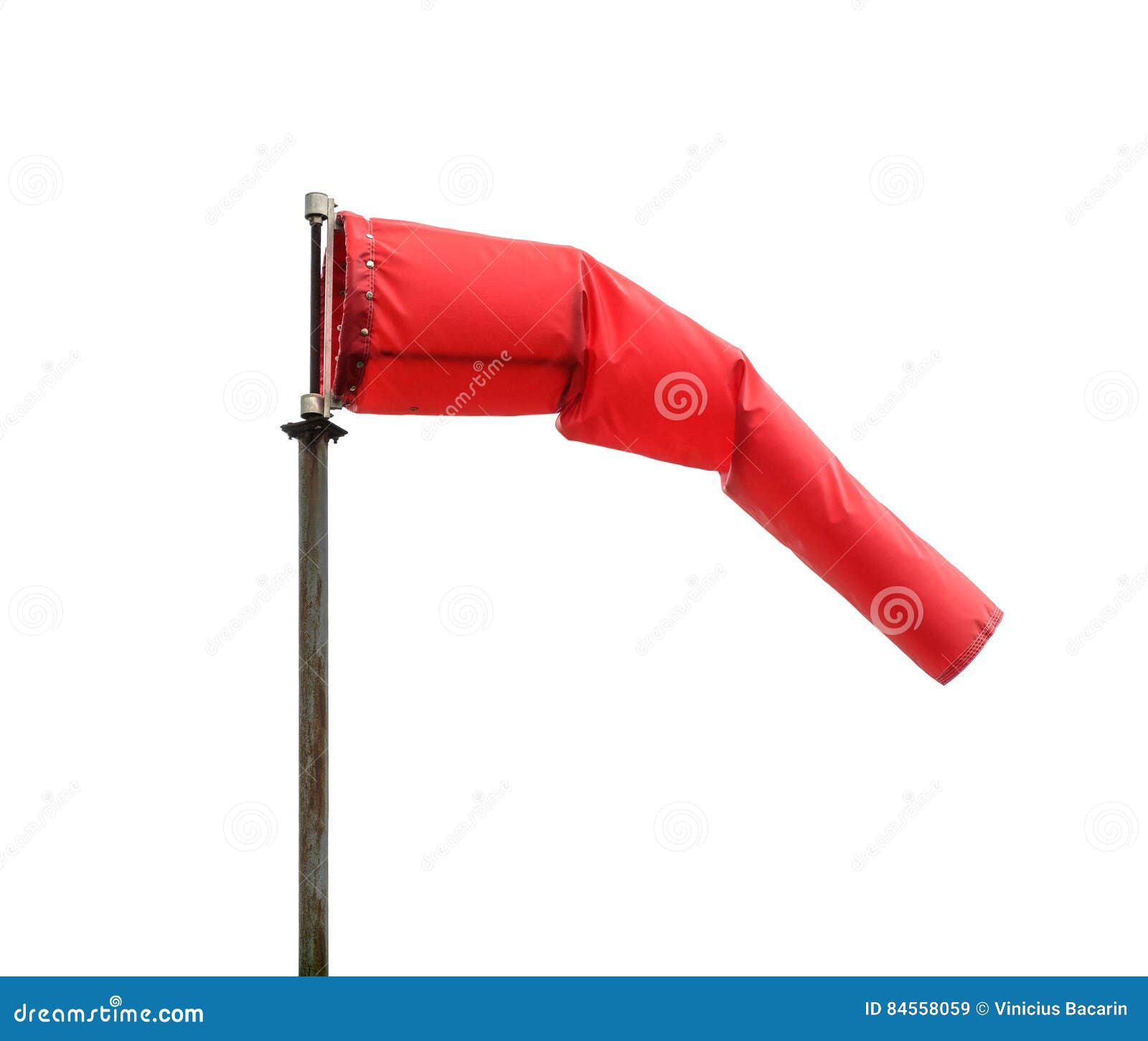 windsock poiting the position of the wind