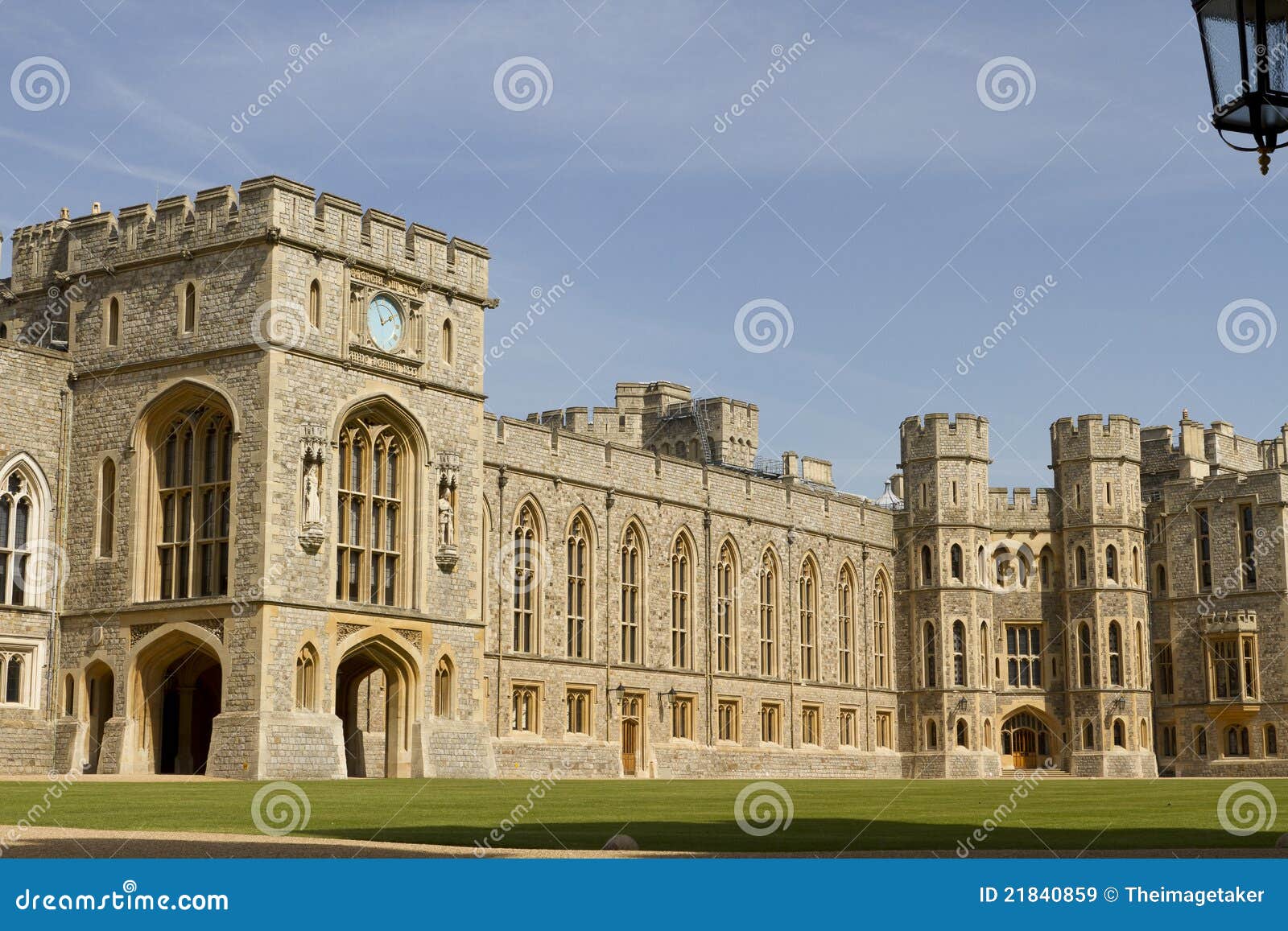Windsor Castle Grounds stock image. Image of victoria 21840859