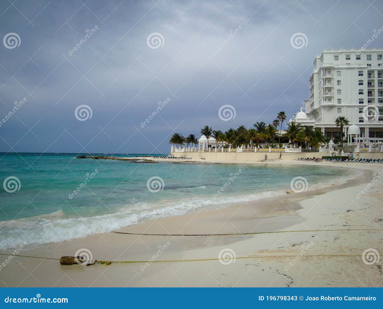 Windy Beach in Yucatan, Mexico Stock Image Image of shade, cancun