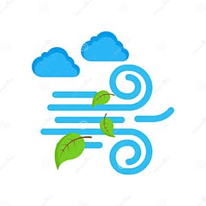 Windy Day Icon Vector Illustration CartoonDealer 56779652 Windy Day Icon Vector Illustration CartoonDealer 56779652