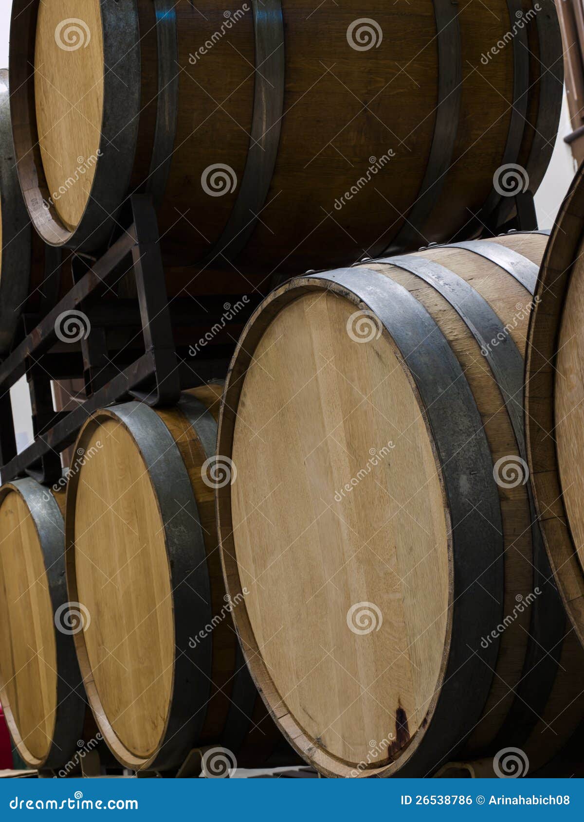 Wine Barrels stock photo. Image of grape, fermenting 26538786