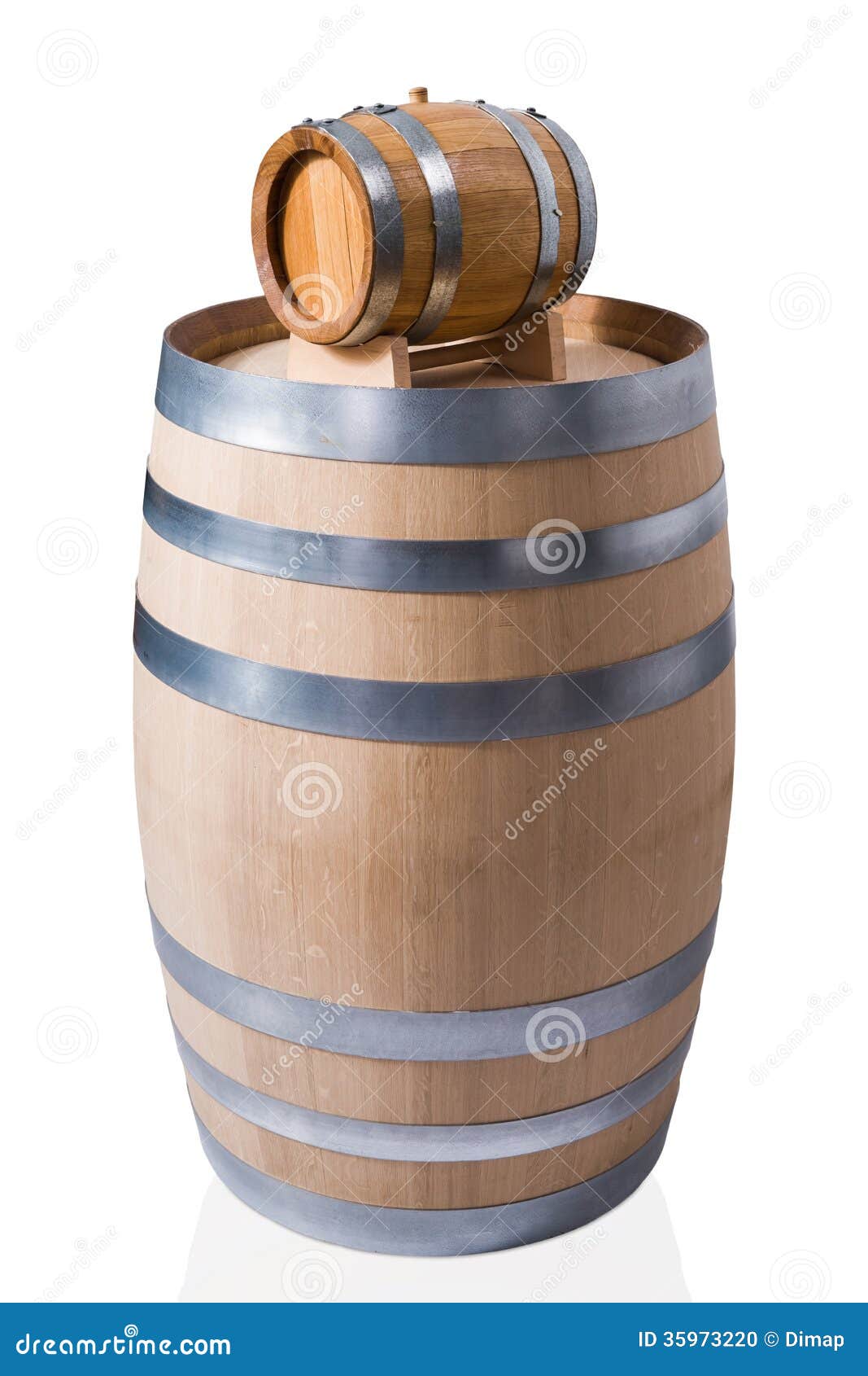 Wine barrels stock photo. Image of clipping, cork, barrel 35973220
