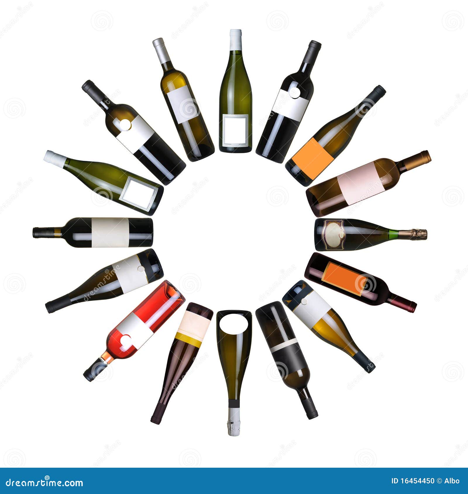 Wine bottles stock photo. Image of capsule, alcohol, brand 16454450