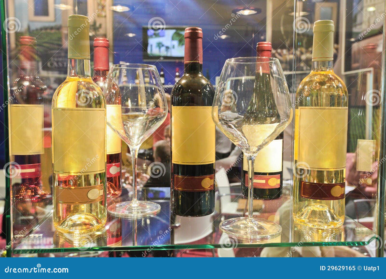 Wine bottles stock image. Image of groceries, bottle 29629165