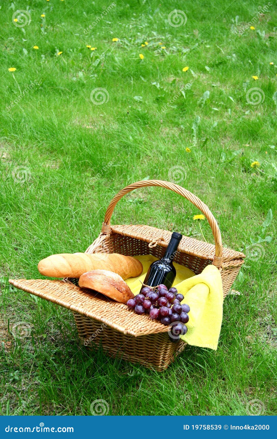 Wine bread and grapes stock image. Image of nature, wildflower 19758539