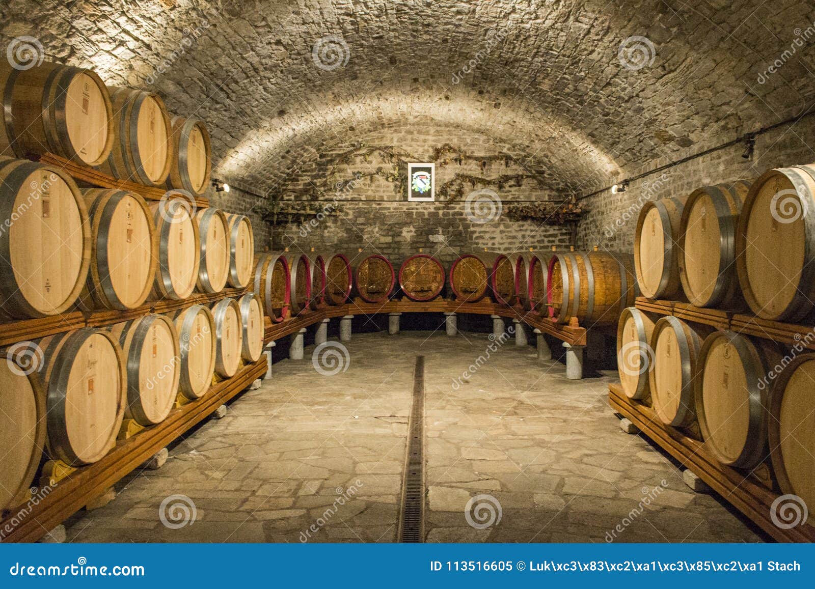 Wine Cellar in Aosta Valley Editorial Image Image of storage, wood